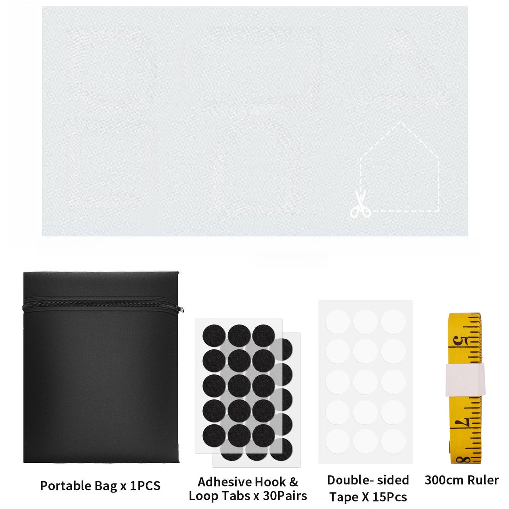 Portable Stick-On Blackout Blinds