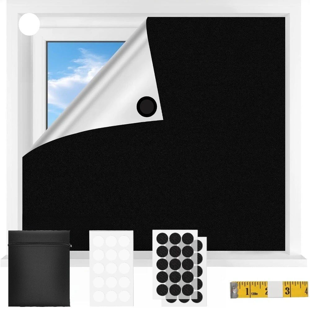 Portable Stick-On Blackout Blinds